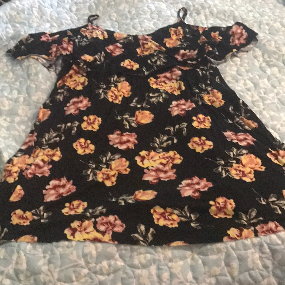 Cold shoulder dress